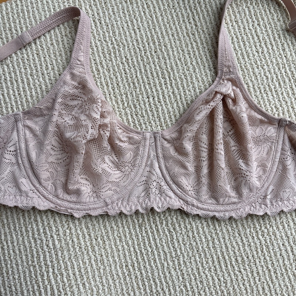 Wacoal 853191 Embrace Lace T-Shirt Beige Underwire Bra 40DDD